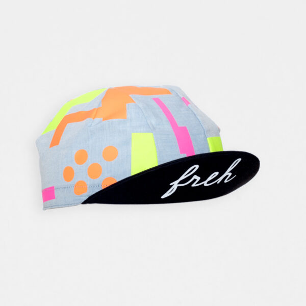 freh Cycling Cap Yellow / Pink